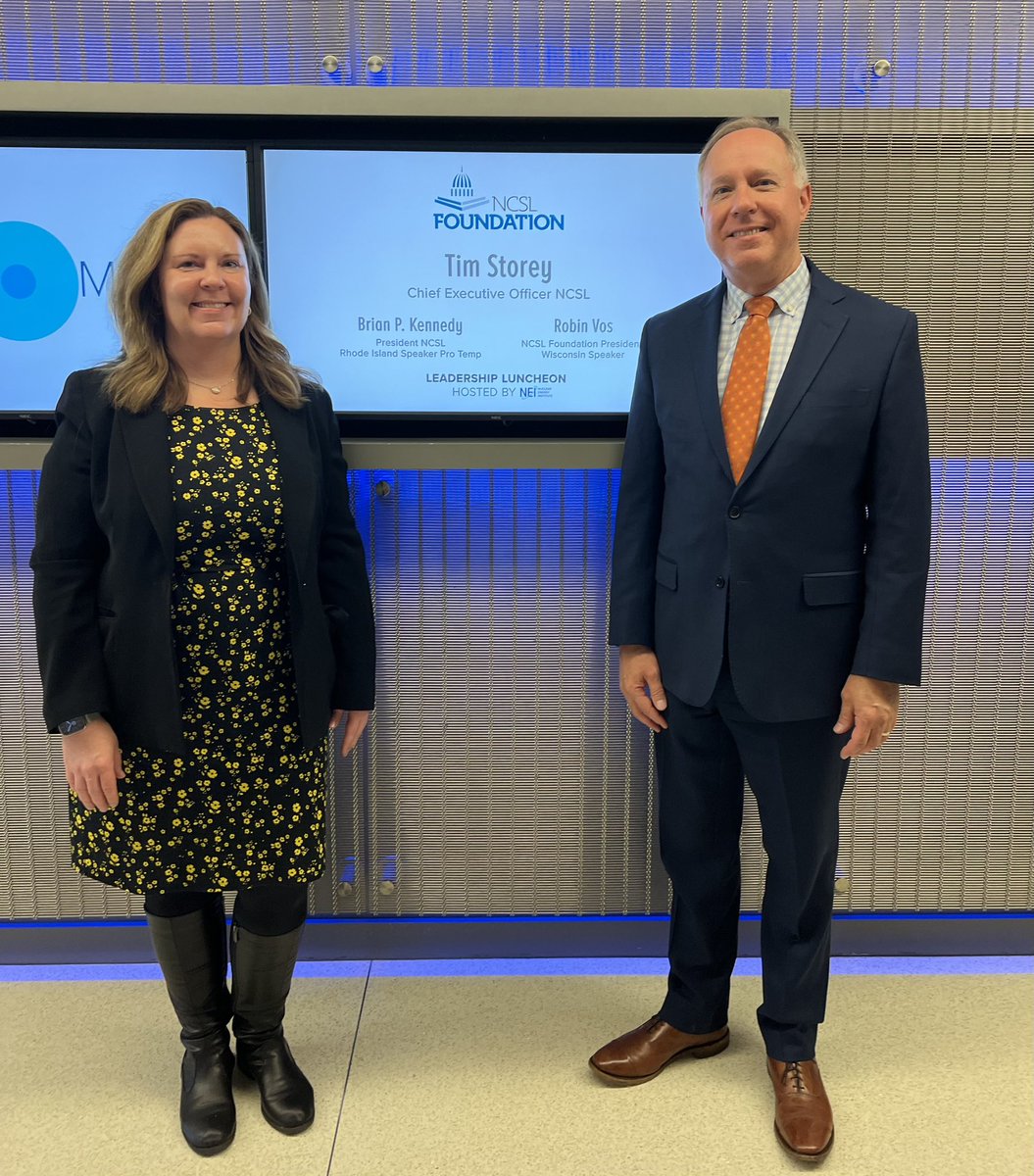 Christine Csizmadia (@ccsizmadia) on Twitter photo Thanks to <a href="/SpeakerVos/">Speaker Robin Vos</a> and NCSL Foundation President along with NCSL President and RI Speaker Pro Temp Kennedy for coming to <a href="/NEI/">Nuclear Energy Institute</a> for the NCSL Foundation lunch, we love NCSL Foundation Appreciation! Thanks to <a href="/SpeakerVos/">Speaker Robin Vos</a> and NCSL Foundation President along with NCSL President and RI Speaker Pro Temp Kennedy for coming to <a href="/NEI/">Nuclear Energy Institute</a> for the NCSL Foundation lunch, we love NCSL Foundation Appreciation!