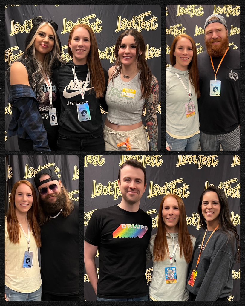 Lootfest was an absolute blast! Truly grateful for the ability to be able to make it out to events like this! Got to spend quality time with friends and make even more new ones! Looking forward to the next one and leaving with a heart full after this weekend 🥰