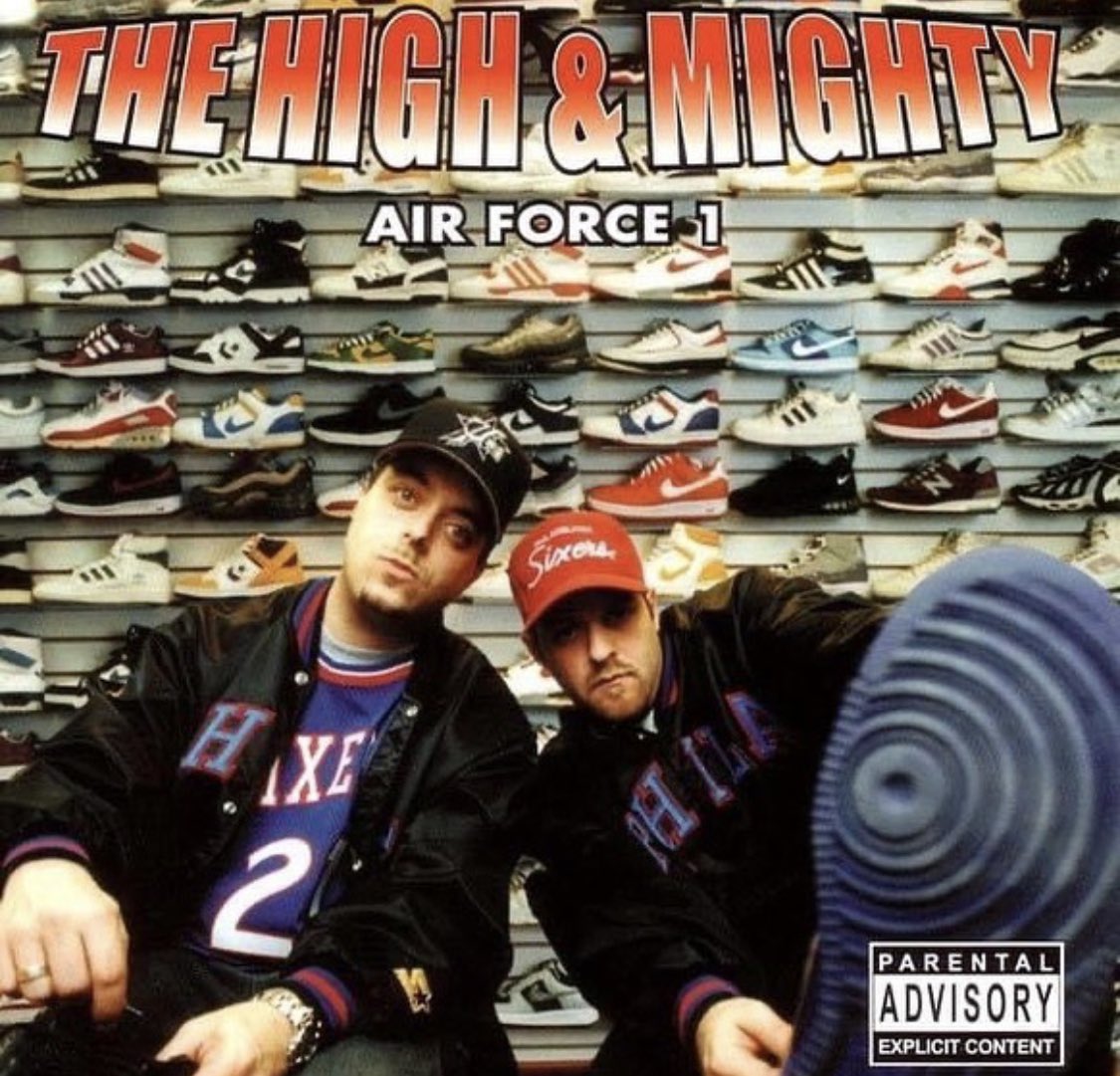 GrownUpRap's tweet photo. Rap History: The High & Mighty (@eonmeltz & @DjMightyMi) - ‘Air Force 1’, released February 26, 2002. https://t.co/5GeCJKpevZ