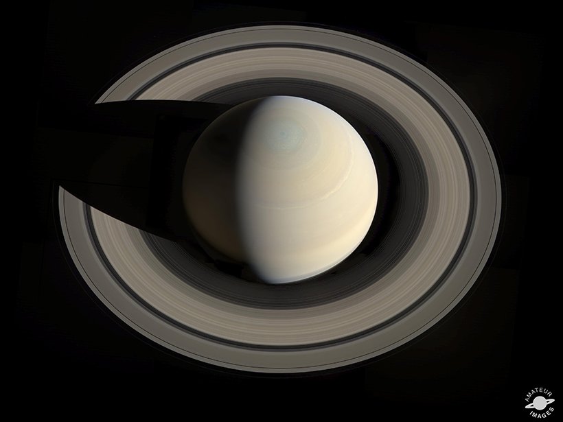 A solar system object a day for the month of February. This is Saturn, one of my personal faves. The sixth planet from the Sun, Saturn is best known for its extensive ring structure. It's about 10 times larger and 100 times more massive than the Earth. This stunning portrait…