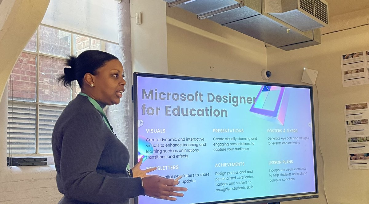 What a great way to start the week. 🙌🏼 My talented colleague Alicia and I delivered a session on different pedagogical methods focusing on @PlayCraftLearn and @hourofcode and fun with @Microsoft Designer for @TeamDANCOP at @NottmCollege
#LoveFE #TechWomen100 @WeAreTechWomen 🫶