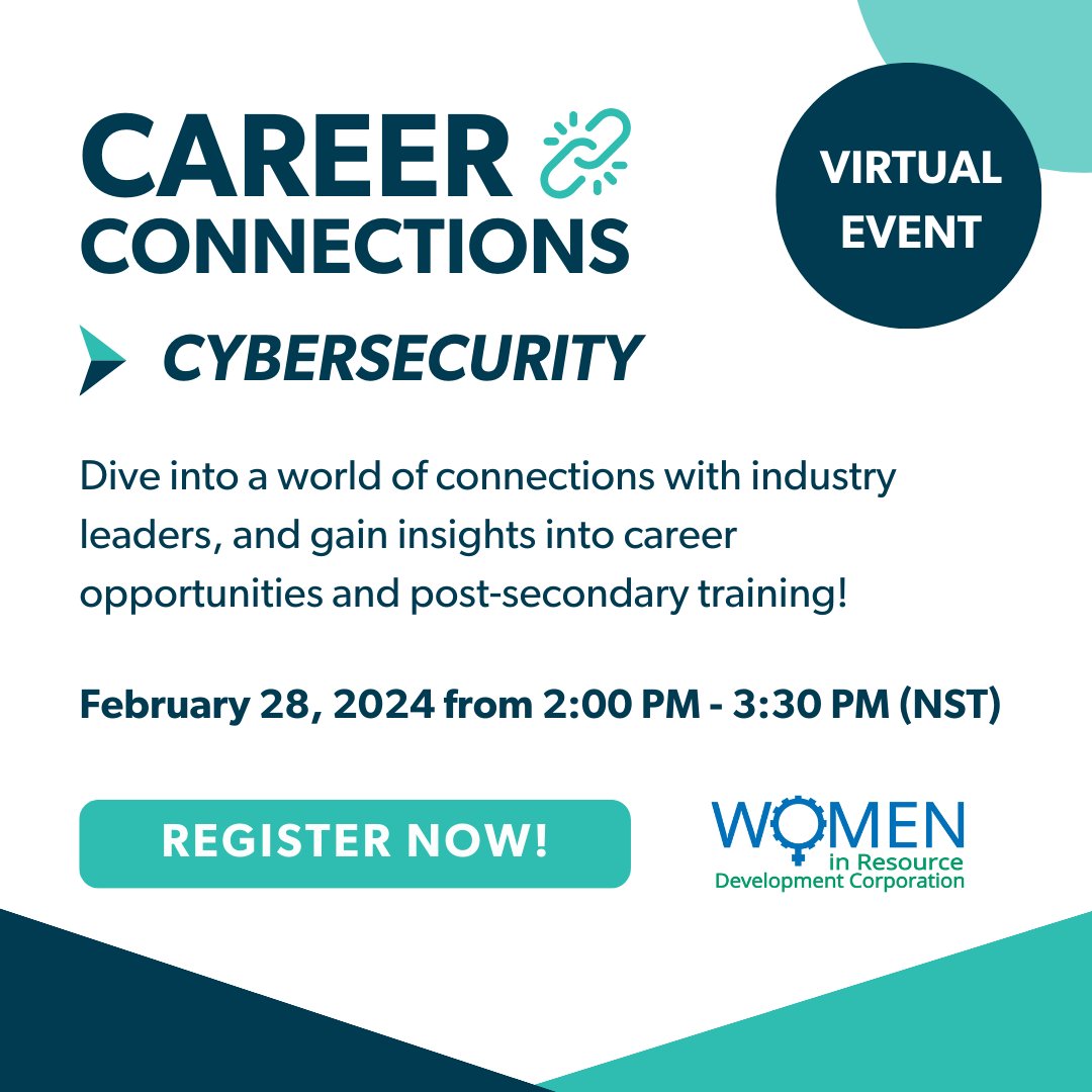 Unlock your career potential at Career Connections. Connect with industry leaders, and gain insights into career opportunities and post-secondary training! 💻

Join us for a dynamic experience where connections meet opportunities! 🚀

Register now ➡️ wrdc.ca/event-cal/care…