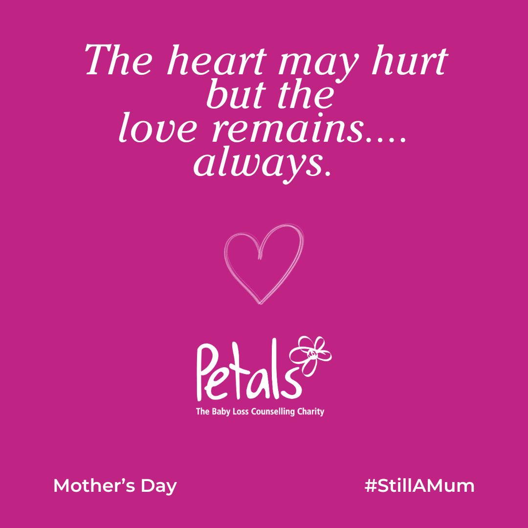 Petalscharity's tweet photo. If you're looking for a meaningful way to mark Mother's Day, either for yourself or someone special to you, this beautiful keyring is the perfect gift.  

The inscription reads: "The heart may hurt but the love remains......always".🌸

 Shop: https://t.co/V1mTxVJ56p

#stillamum https://t.co/Xqi1jwWHQu