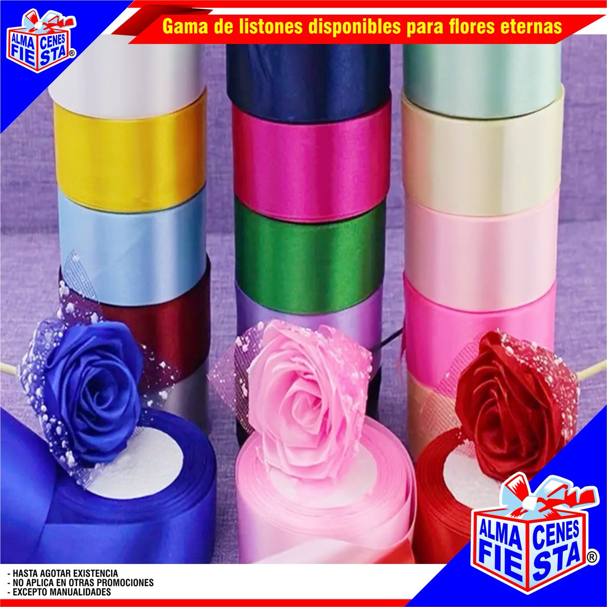 playa_fiesta's tweet image. #Gama de #Listones para #FloresEternas todo tu material aquí en tu tienda #AlmacenesFiesta
Para más informes 📷📷📷 bit.ly/2E0Vi2B

𝗔𝗩𝗜𝗦𝗢 𝗗𝗘 𝗔𝗗𝗩𝗘𝗥𝗧𝗘𝗡𝗖𝗜𝗔 📷📷📷 / 𝗡𝗢📷 𝗿𝗲𝘀𝗽𝗼𝗻𝗱𝗲𝗺𝗼𝘀 𝗜𝗡𝗕𝗢𝗫📷