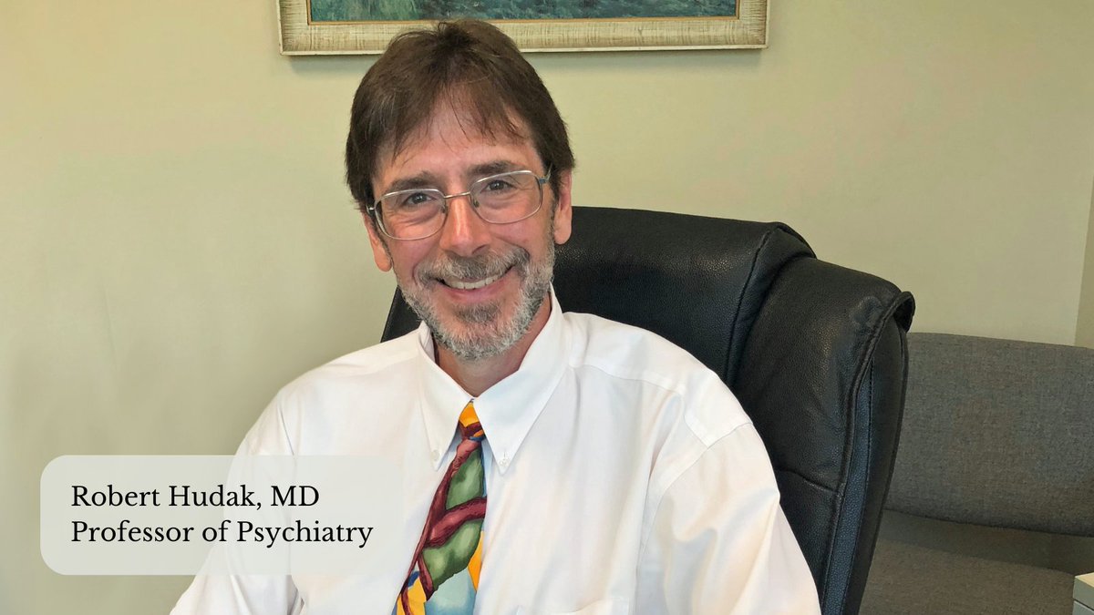 Congratulations to Robert Hudak, MD, who has been promoted to Professor of Psychiatry! Dr. Hudak is a recognized expert in the treatment of OCD, expertise that is complemented by his unique, specialized clinical skill in co-morbid autism and OCD. bit.ly/3uBIlY0