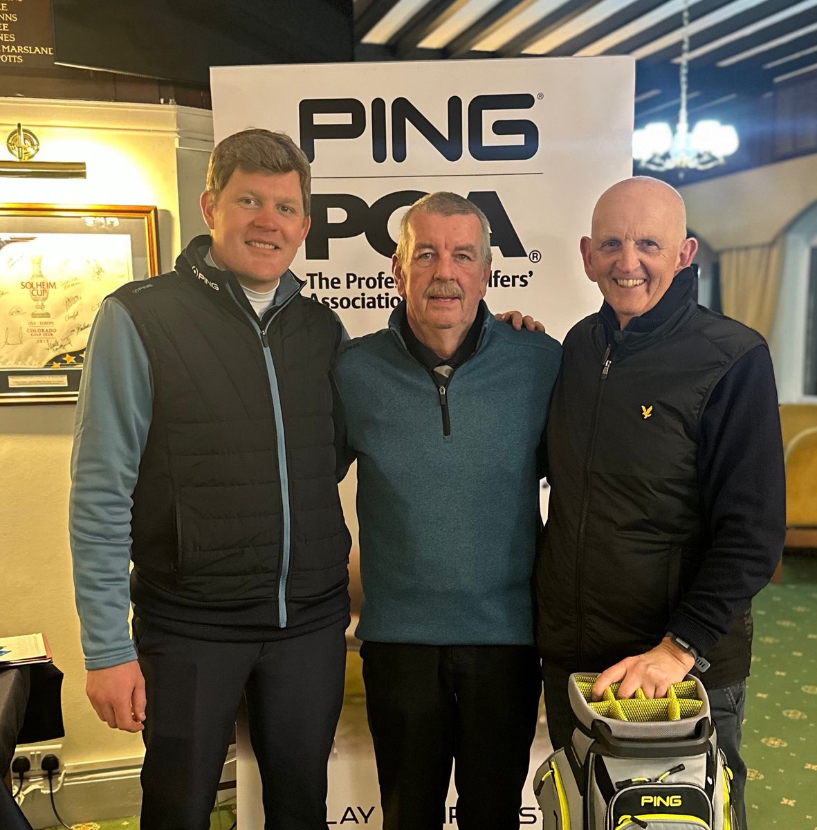 A clean sweep in the individual and pairs for <a href="/keogh1/">Adam Keogh</a> (<a href="/woodhallspagolf/">Woodhall Spa Golf</a>) in the <a href="/PINGTourEurope/">PING Golf Europe</a> pairs event <a href="/lincolngc/">LincolnGolfClub</a> today. Adam went birdie crazy on his way to 10 of them! The round included 2 bogeys but they were cancelled out by an eagle at the 15th on his way to 46 points!