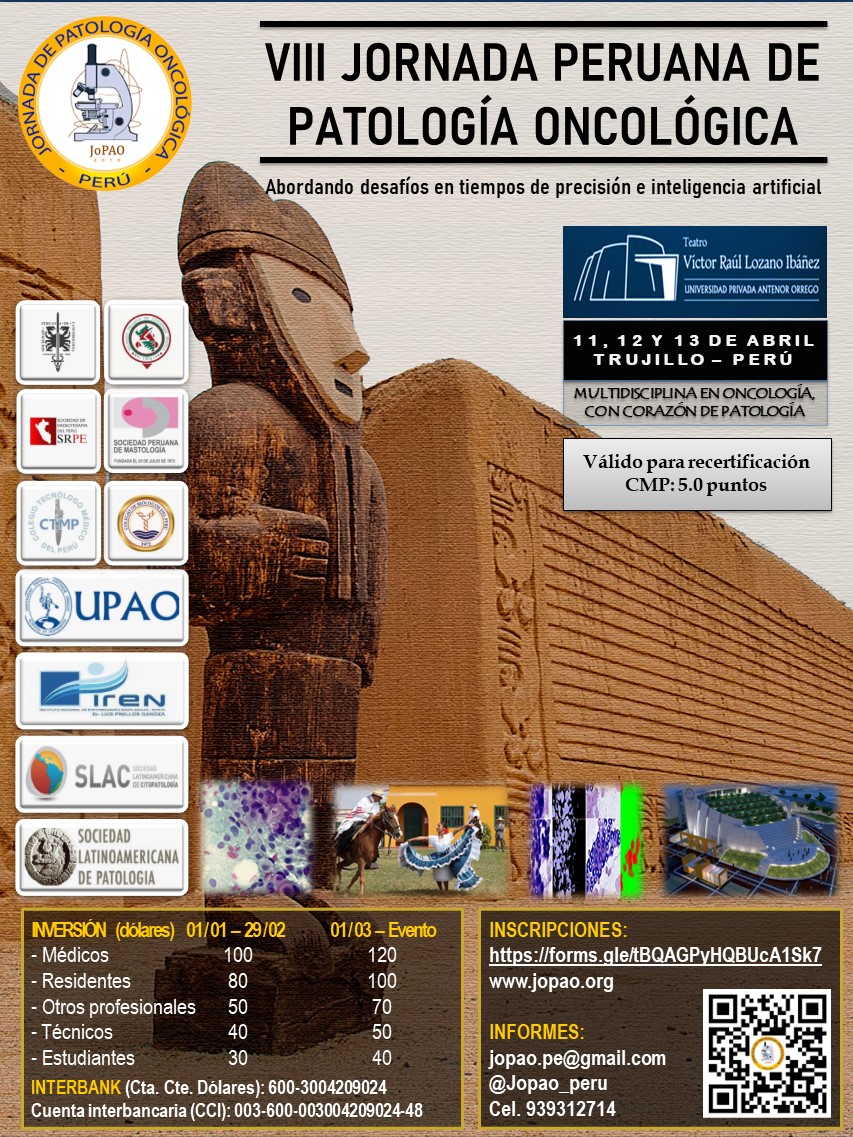 JoPAO Peru (@jopao_peru) on Twitter photo Últimos días de tarifa promocional. ¡Los esperamos!
Inscripciones en jopao.org
<a href="/milyabadli/">Milagros Abad-Licham</a> <a href="/Sandro_CZ/">Sandro Casavilca-Zambrano</a> <a href="/ElsisCg/">Elsa Cristina Guerra</a> <a href="/MagaliMarcy/">Magali Marcy Franco Benites</a> <a href="/corinacu16/">Corina Castañeda</a> <a href="/Dra_Cells/">Caddie Laberiano-Fernández, MD, FIAC</a> <a href="/raquelbarron/">Raquel Barrón</a> Últimos días de tarifa promocional. ¡Los esperamos!
Inscripciones en jopao.org
<a href="/milyabadli/">Milagros Abad-Licham</a> <a href="/Sandro_CZ/">Sandro Casavilca-Zambrano</a> <a href="/ElsisCg/">Elsa Cristina Guerra</a> <a href="/MagaliMarcy/">Magali Marcy Franco Benites</a> <a href="/corinacu16/">Corina Castañeda</a> <a href="/Dra_Cells/">Caddie Laberiano-Fernández, MD, FIAC</a> <a href="/raquelbarron/">Raquel Barrón</a>