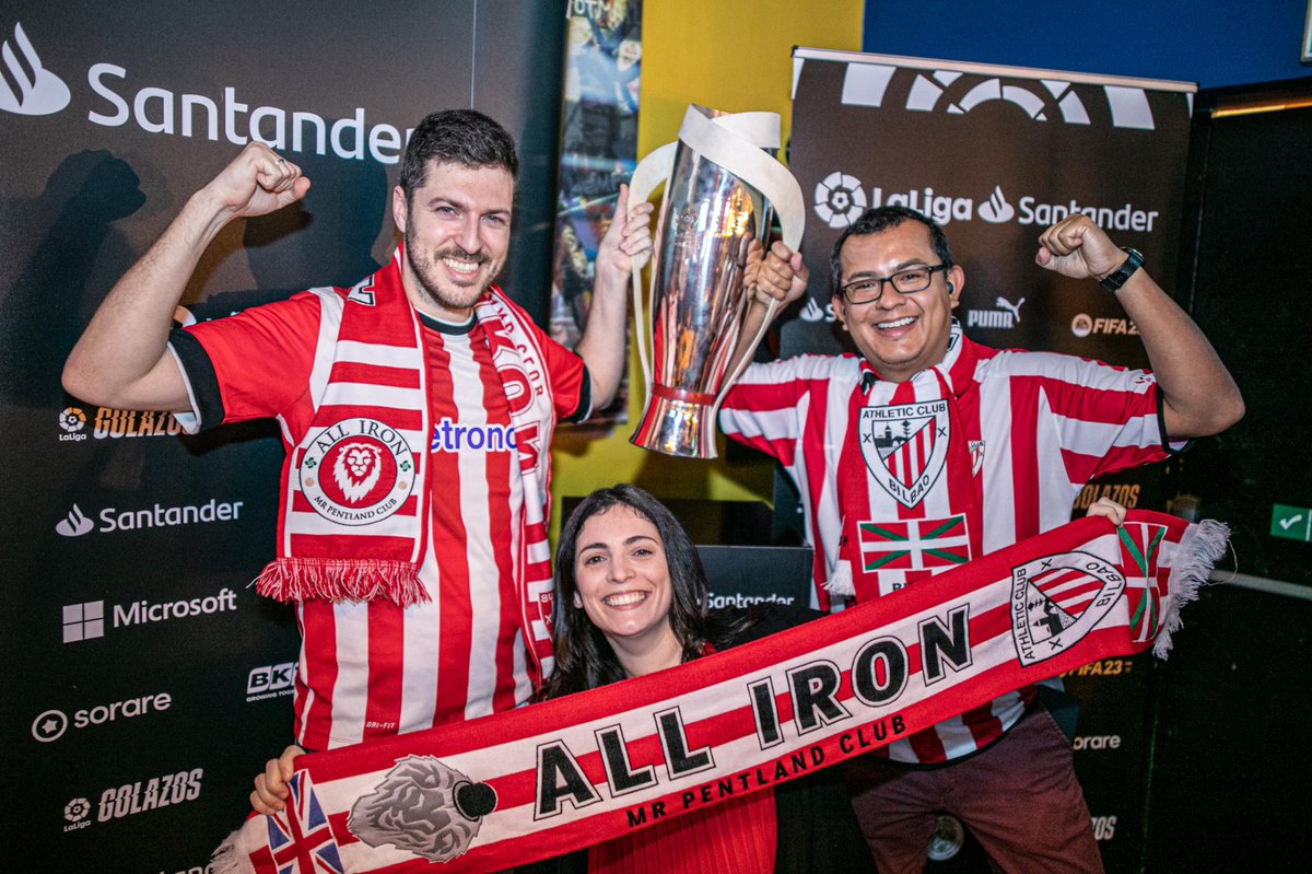 SORTEO de 4 bufandas #ALLIRON  esté miércoles a las 11 PM para animar a nuestro #AthleticClub en <a href="/estadiosanmames/">𝑺𝒂𝒏 𝑴𝒂𝒎𝒆́𝒔</a> vs #Atleti ⚽️

PARTICIPA: Follow👍, Retweet 🔄 Like ❤, nómina 1 amigo/a 👇 y comenta como festejarás el pase a la final de #CopaDelRey 🏆

Aupa <a href="/AthleticClub/">Athletic Club</a> 🦁