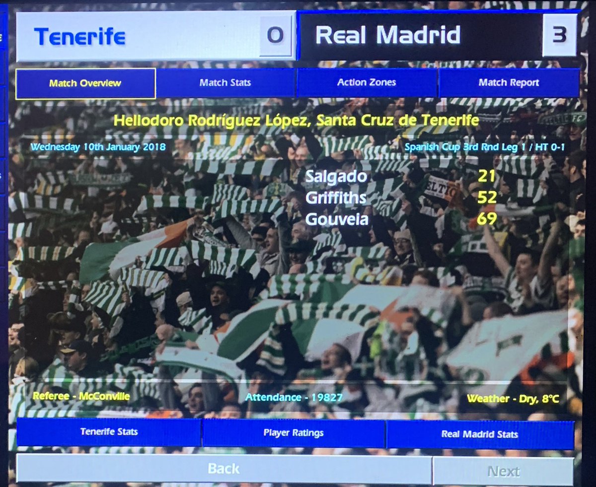 appleshampoo182's tweet photo. ‘Our 17 game unbeaten run comes to an end as Valencia take all 3pts at the Bernabeu. To make matters worse Perez blanks me in the hallowed hallways…he blames an ear infection..I think that what pointing at his ear &amp; walking briskly on means’#cm0102 https://t.co/CMlkiViWao