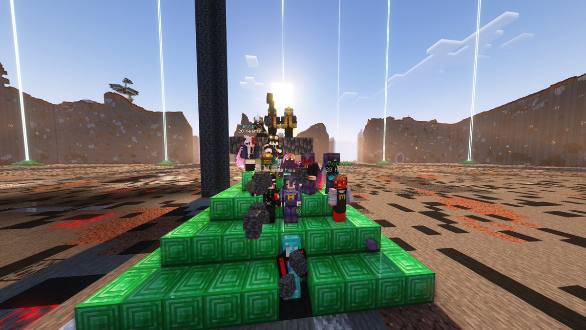 MineWaveSMP's tweet photo. Terminamos el copo de nieve!! https://t.co/8YAUAoIPAQ