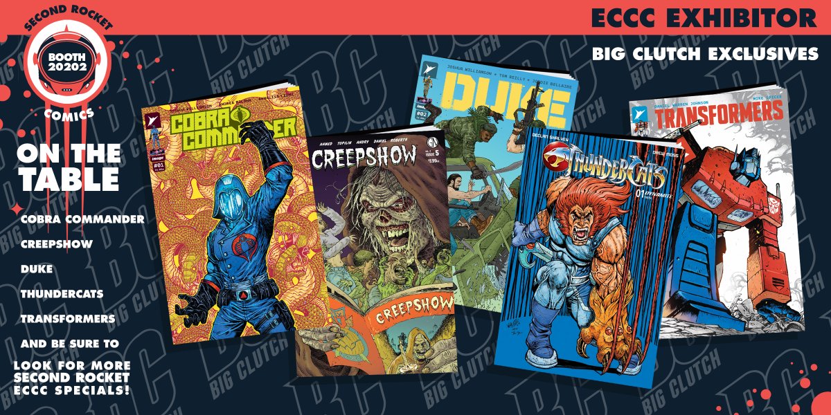 2ndRocketComics's tweet photo. ECCC 2024! Come visit us! https://t.co/QTKoMbrMBr