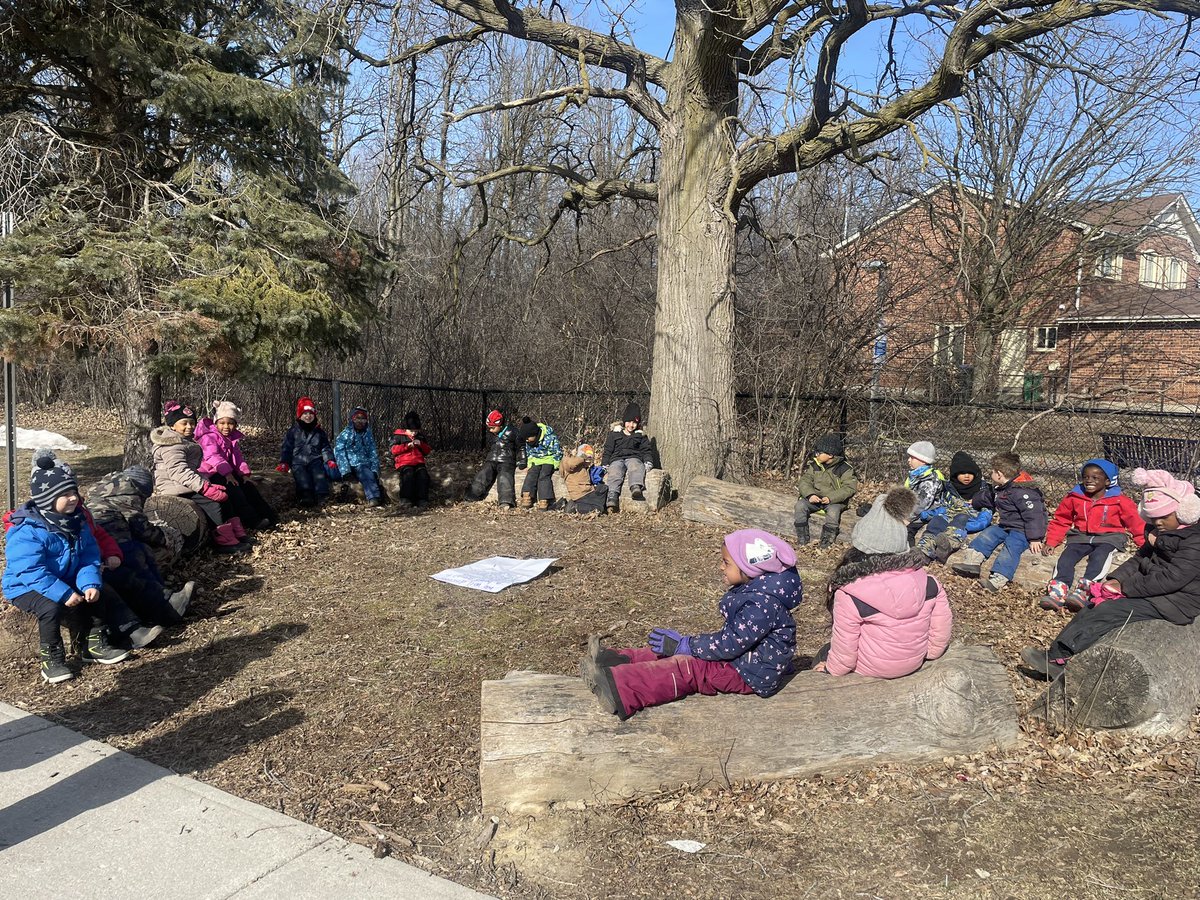brigidfdk102's tweet photo. Day one BioBlitz! Liturgy in our Peace Garden  and then we talked about what we noticed throughout the day. We have been hoping we will see birds in our play yard…Maybe tomorrow we have more luck #kindergartenBioBlitz @stbrigidcs1 https://t.co/3QQQgwLsUr