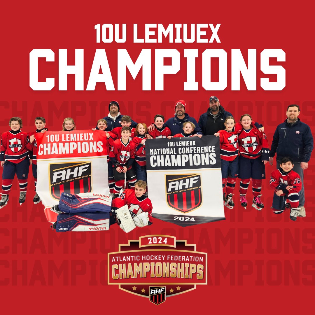 Congratulations to the 2024 10U Lemieux Champions and National Champions, @ti_hockey!