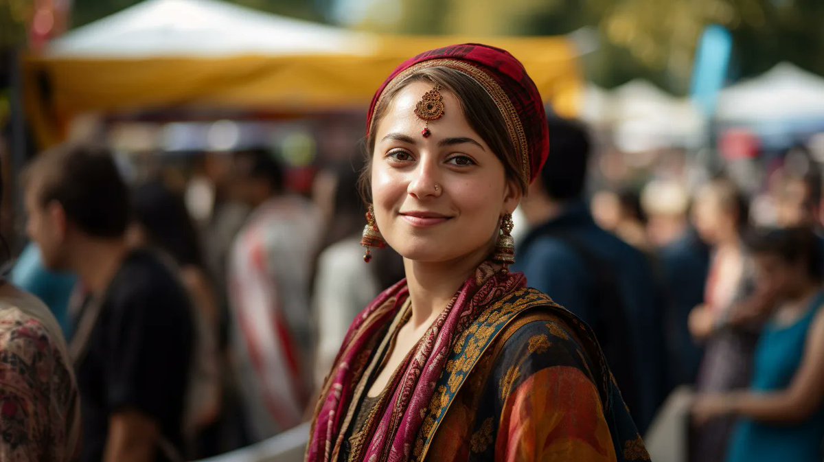 ai_art_tv's tweet photo. Discover 'Global Gathering' 🌍✨
A symphony of cultures in a single frame.
Experience the unity of our world on OpenSea: https://t.co/M4poRs8RuQ
Embark on a cultural odyssey. DM for collabs!
#AI #NFT #AiArt #ArtOfTheDay #UnityInDiversity #WorldBazaar https://t.co/ExKRGdbAYG