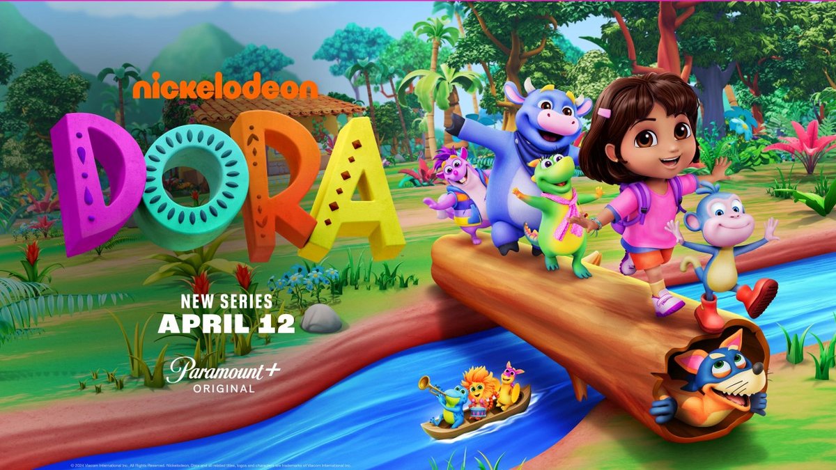 Paramount+ Shares ‘Dora’ Series Trailer: Dora the Explorer returns this April with Nickelodeon Animation’s all-new 3DCG preschool show set in a fantastical rainforest.  bit.ly/42QJasx #DoraTheExplorer #NickelodeonAnimation #animation #AnimationWorld #ParamountPlus