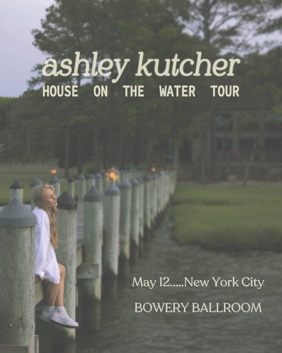*JUST ANNOUNCED* 5/12 @AshleyKutcher Tickets on sale Friday at 10am! --> ticketmaster.com/event/00006056…