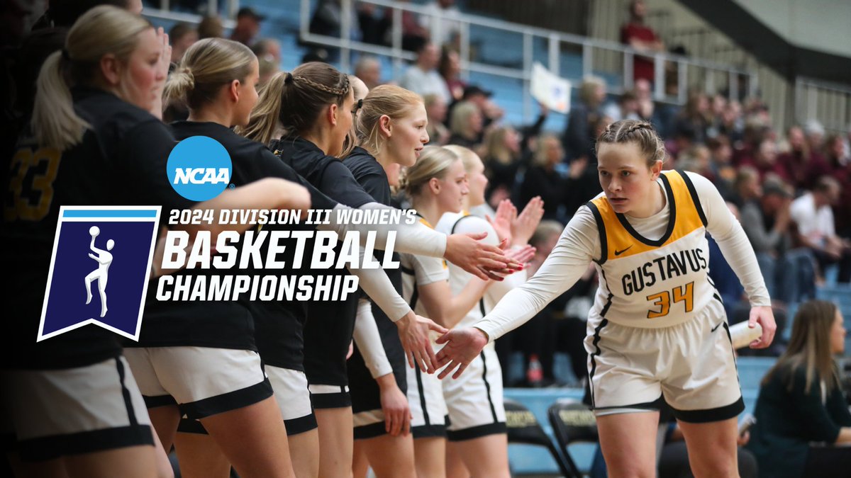 .<a href="/gustiewbb/">Gustavus Women's Basketball</a> heads to UW-Oshkosh for first round of NCAA Tournament, will play Trine

Release: gogusties.com/news/2024/2/26…

#GoGusties | #d3hoops
