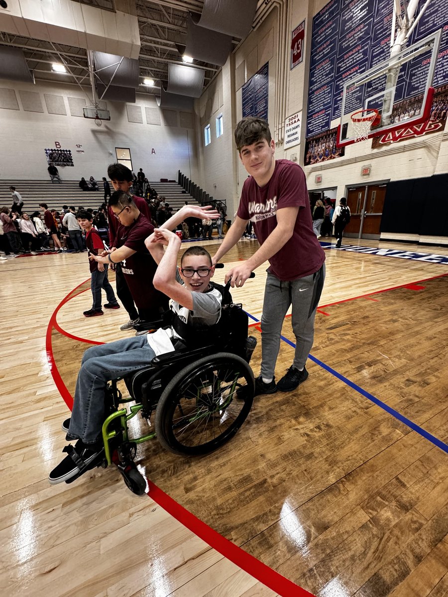 wcpioneers's tweet photo. It was a #unified🚾 Friday during the Area 9 Unified Basketball games! The combined efforts of our OUTSTANDING athletes, student volunteers, and ESPECIALLY OUR AMAZING STUDENT SPECTATORS, made this one of the BEST environments in #thedalt! It was a blessing to see them all https://t.co/vV9RP4RoYM