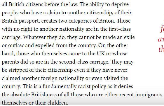 MxVivianWulf's tweet photo. Can't believe I'm sitting here agreeing with this cretinous, malthusian cockroach.

Goes to show that Tories really do know what racism is... They just pretend not to when it benefits them. https://t.co/HyiDVaWXc8