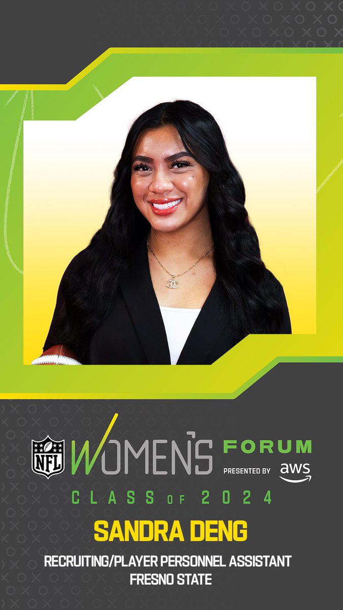 I’m excited to announce that I’m a participant of the 2024 @NFL Women’s Forum at Combine in Indy. I look forward to connecting with industry leaders as I continue to grow in my football operations career. Can’t wait to see where this opportunity will take me! #FuturelsNow