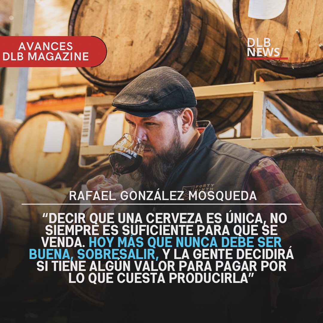 ⚫️ #AVANCESDLBMAGAZINE | |  𝙄𝙣𝙣𝙤𝙫𝙖 𝙨𝙞𝙣 𝙖𝙧𝙧𝙞𝙚𝙨𝙜𝙖𝙧 𝙚𝙡 𝙣𝙚𝙜𝙤𝙘𝙞𝙤 𝙘𝙚𝙧𝙫𝙚𝙘𝙚𝙧𝙤 🔬🍺

Nuestro colaborador Rafael González, se aventó una entrevista imperdible con 𝗞𝗲𝗹𝗹𝘆 𝗠𝗰𝗞𝗻𝗶𝗴𝗵𝘁, líder en innovación y desarrollo para New Belgium. Marzo 2024
