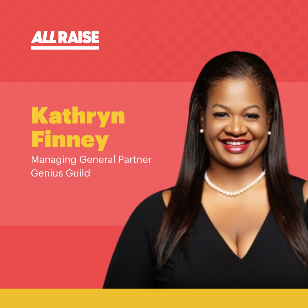 🔷 Kathryn Finney is an investor and author who wrote the Wall Street Journal Bestseller 'Build the Damn Thing' and is managing general partner at @GeniusGuild, a Chicago-based venture capital firm focused on social determinants of health.