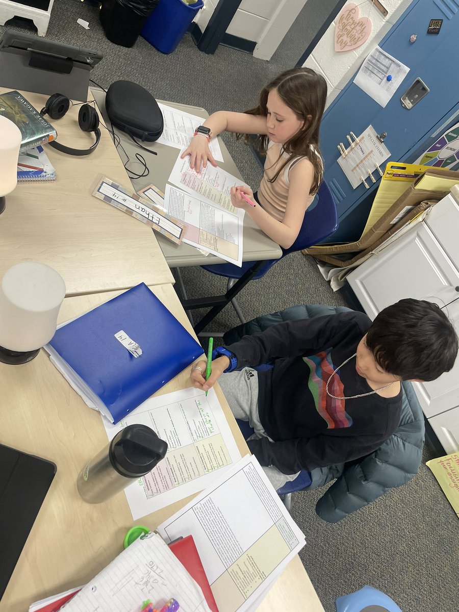 These writers became editors today as they gave quality feedback and suggestions on their partner’s informational research essay! #d30learns