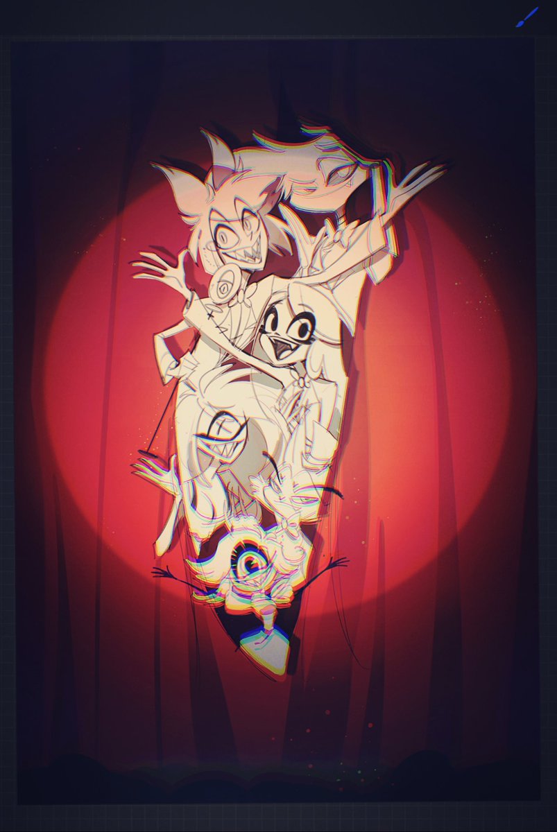 FleshBD99's tweet photo. 我 恨 开 学😭
#HazbinHotel #HazbinHotelFanart https://t.co/cw6G56JQeL