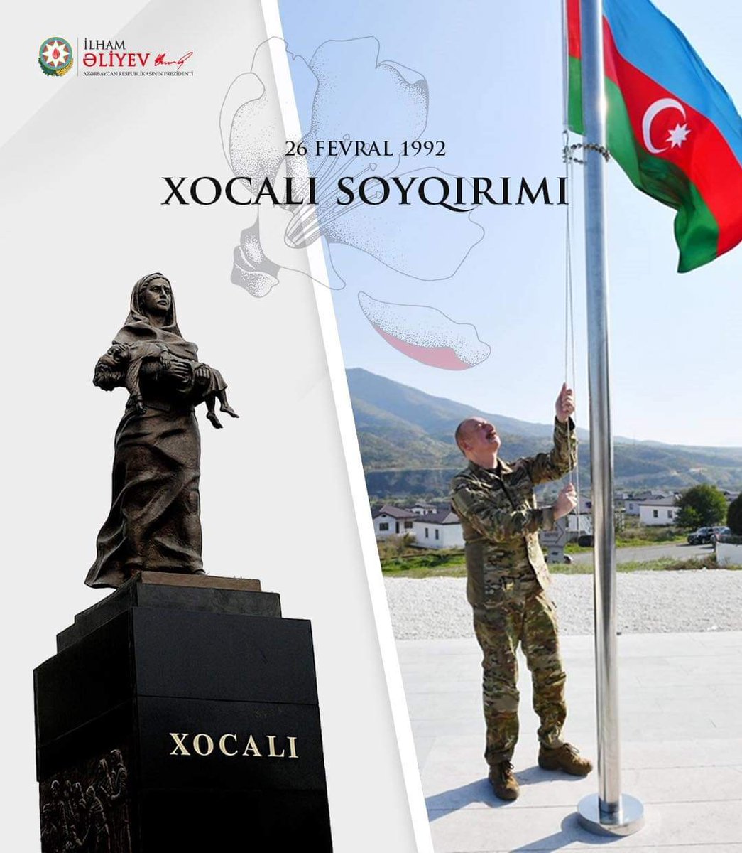 Prezident İlham Əliyev Xocalı soyqırımı ilə bağlı paylaşım edib
#Xocalı32il