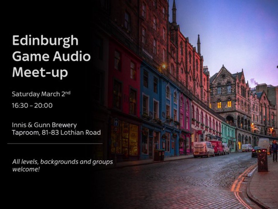 Edinburgh Game Audio Meet-up tweet media
