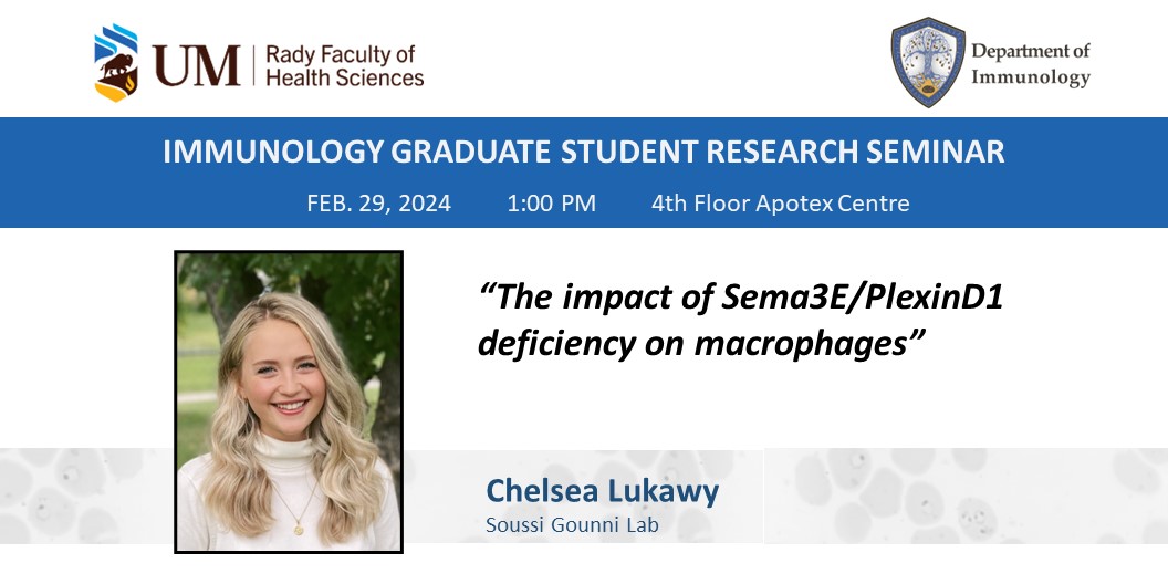 Dept of Immunology @ UofM (@um_immu) on Twitter photo <a href="/CLukawy/">Chelsea Lukawy</a> from <a href="/sga_lab/">Soussi Gounni’s Lab</a> is sharing some info on macrophages.
<a href="/UM_RadyFHS/">U of M Rady Faculty</a> <a href="/um_research/">uManitoba Research</a> <a href="/umanitobasci/">UManitoba Science</a> <a href="/CLukawy/">Chelsea Lukawy</a> from <a href="/sga_lab/">Soussi Gounni’s Lab</a> is sharing some info on macrophages.
<a href="/UM_RadyFHS/">U of M Rady Faculty</a> <a href="/um_research/">uManitoba Research</a> <a href="/umanitobasci/">UManitoba Science</a>