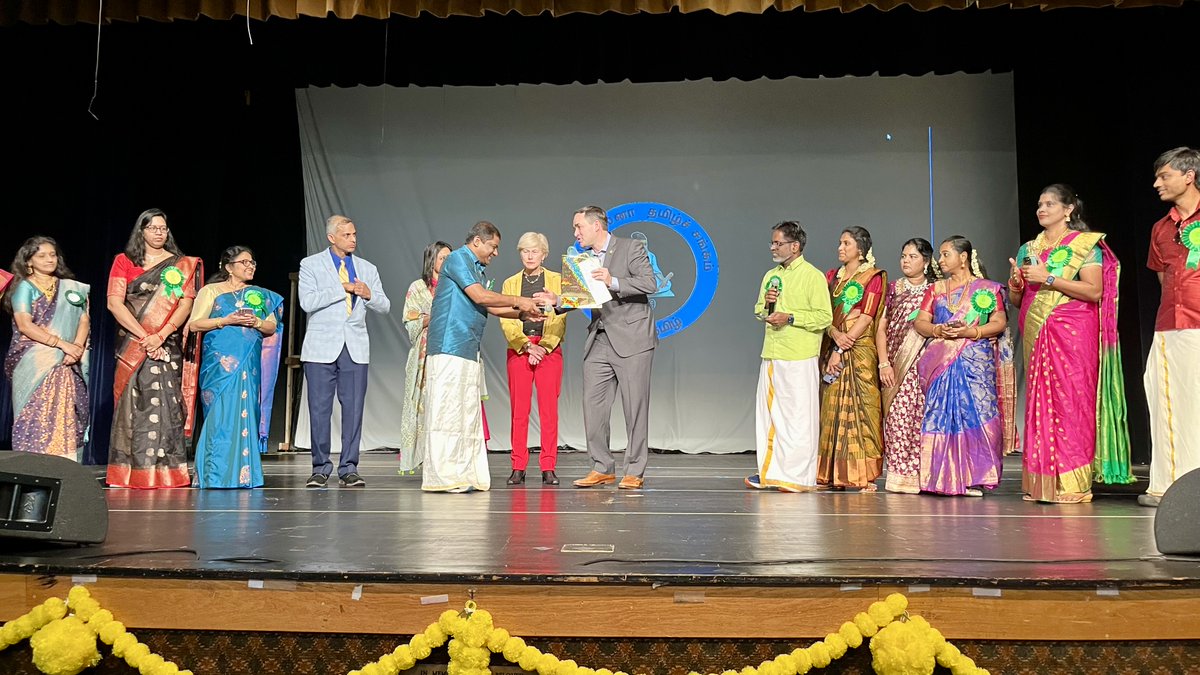 RepWileyNickel's tweet image. It was an honor to speak at this weekend&apos;s Pongal festival organized by the Tamil American community in #NC13. 

#Pongal, also known as Thai Pongal, is a long-practiced tradition by the Tamil people.

I’m incredibly proud to celebrate Tamil culture in North Carolina!