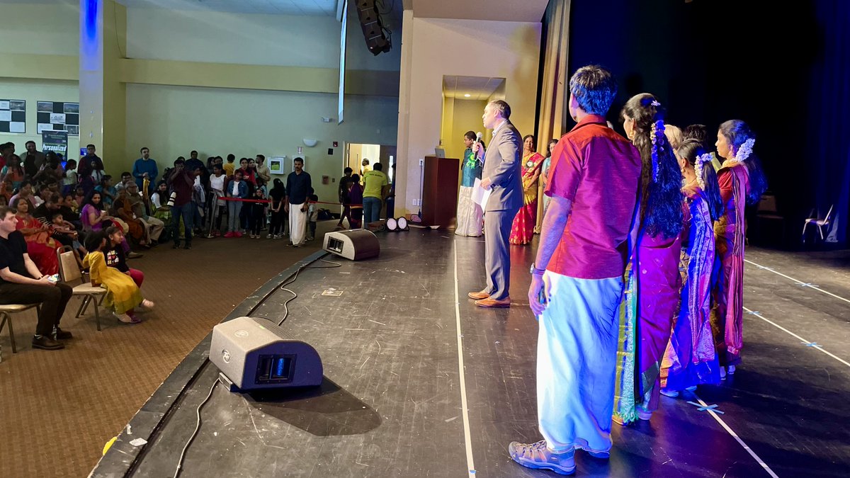 RepWileyNickel's tweet image. It was an honor to speak at this weekend&apos;s Pongal festival organized by the Tamil American community in #NC13. 

#Pongal, also known as Thai Pongal, is a long-practiced tradition by the Tamil people.

I’m incredibly proud to celebrate Tamil culture in North Carolina!