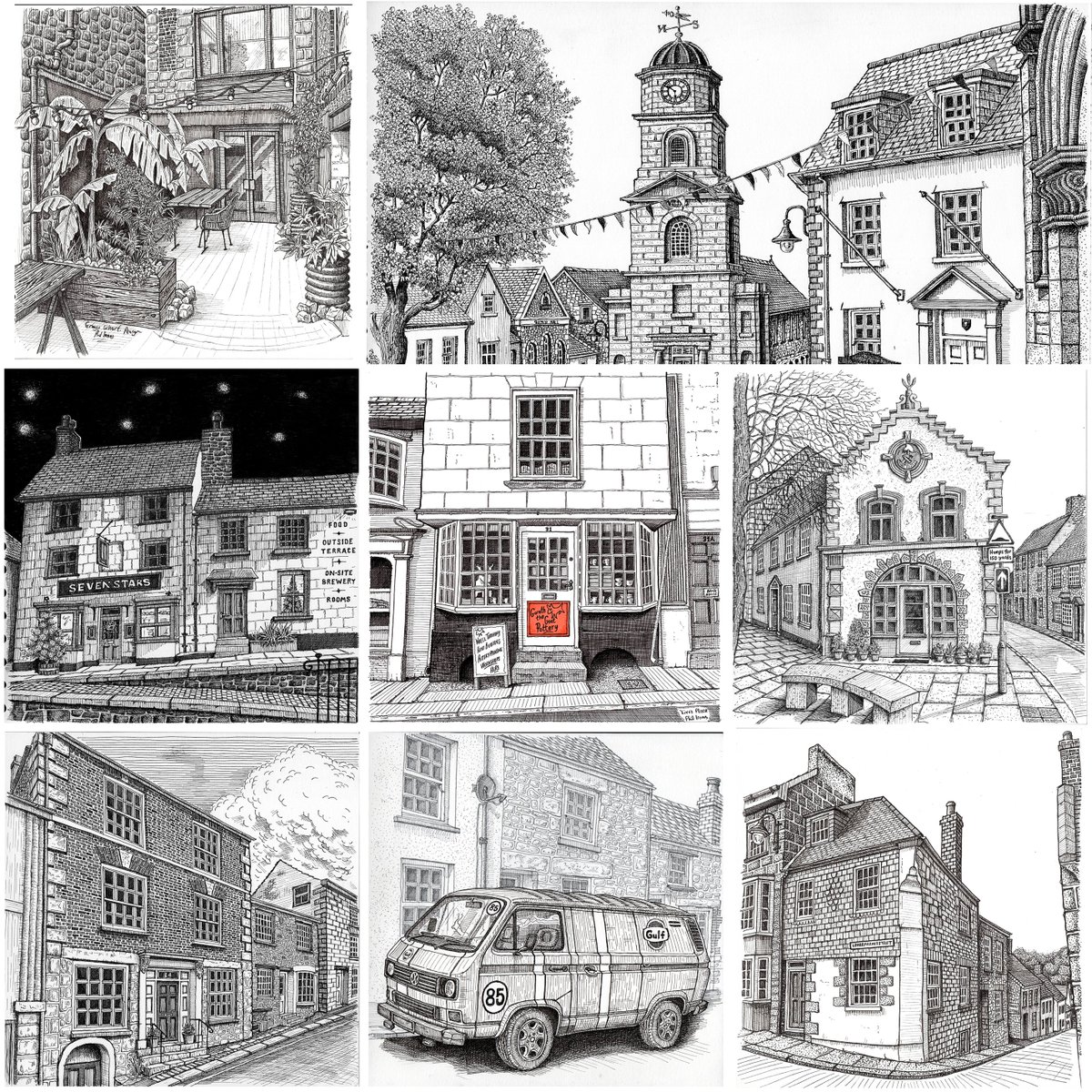 ahousephildrew's tweet photo. 2nd series of sketches around Penryn, Cornwall #Penryn #cornwall #urbansketch #penandink #drawing #sketching #sketchforfun #sketchbook #urbansketching https://t.co/iq2MkhXnTS