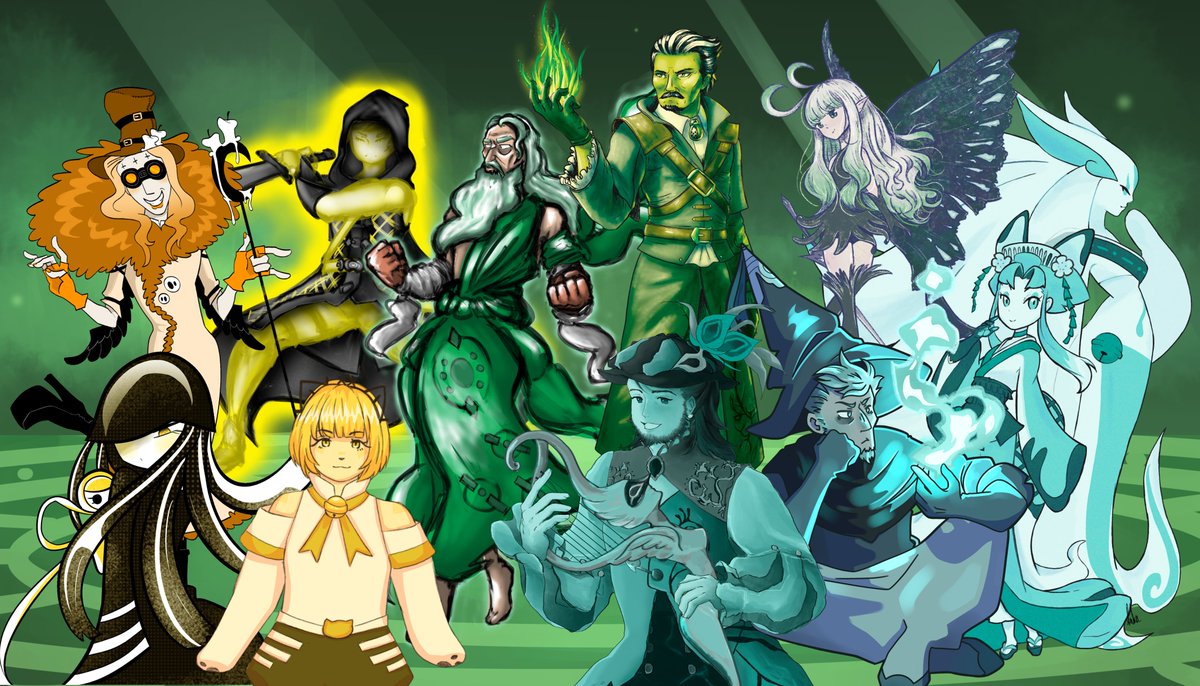 BravelyCollabs's tweet image. Bravely Collabs: Colours is here! Where artists were given a random colour to depict the Bravelies with!

Thank you to everybody who participated! As always it's been amazing to see your pieces!

Credits linked in the thread below!

#bravelycolours #bravelydefault