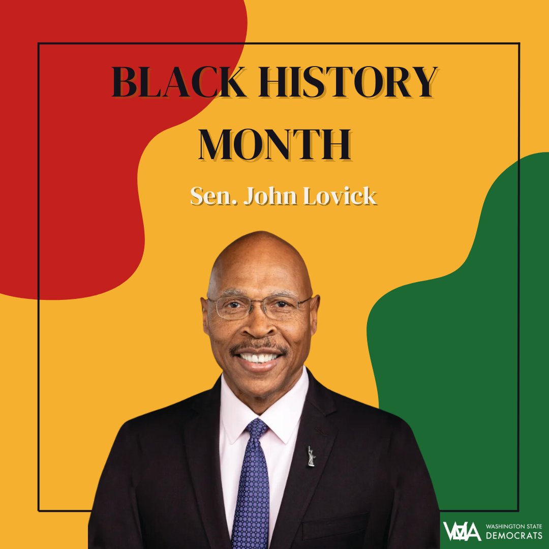 Today, we honor Sen. John Lovick from Washington’s 44th Legislative District. Sen. Lovick has dedicated his entire career to public service. Ranging from law enforcement, military service, and numerous elected positions.