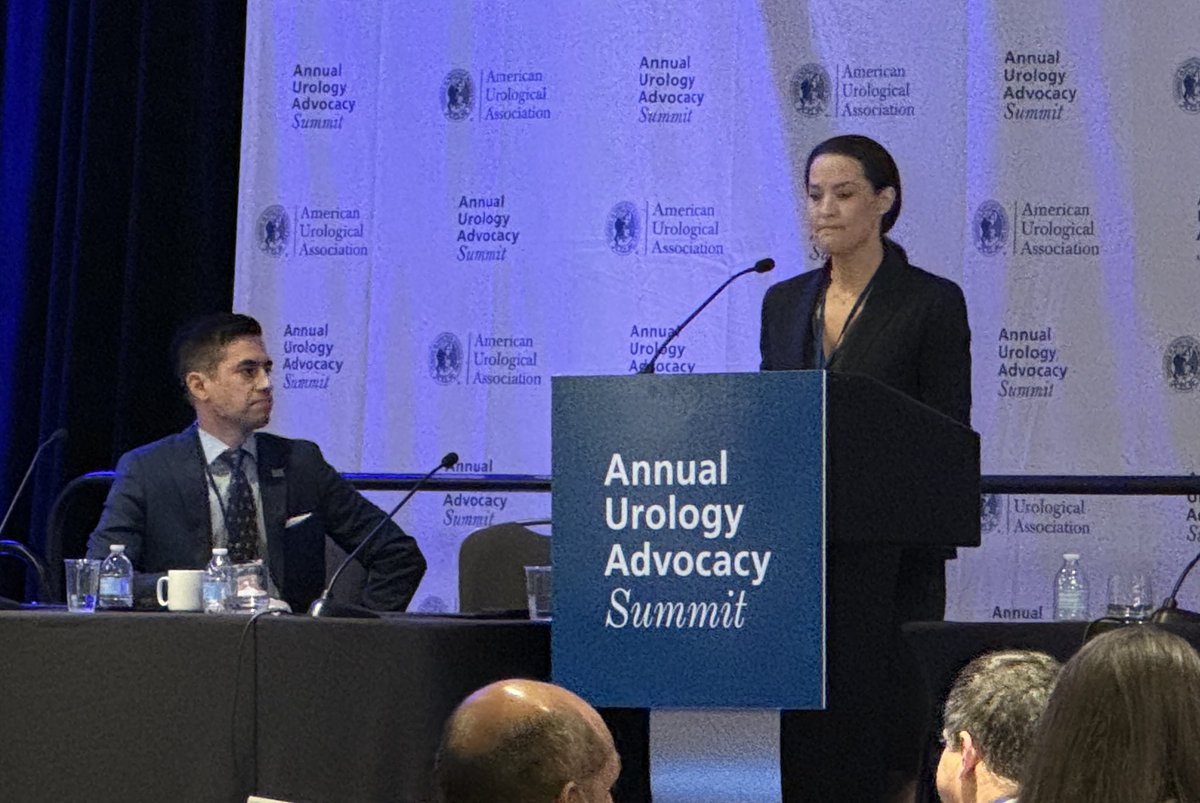 JasonJamesonMD's tweet photo. Important advocacy for #telehealth presented by @drhelenbernie @JJAndinoMD and patient advocates Bryan Lewis, Martin Gewirtz at the @AmerUrological #AUASummit .  Urging congress to pass CONNECT for Health Act to preserve patient access to care! https://t.co/m7doEPUeeo