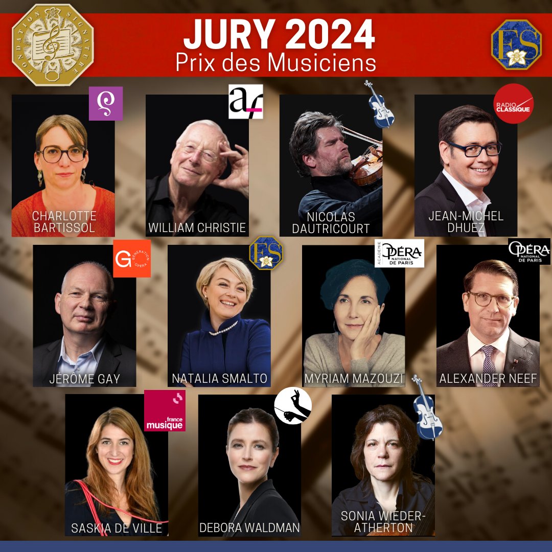 FONDATIONSIGNA2's tweet photo. En 2024, pour la 5e année consécutive, la Fondation Signature va attribuer son Prix des Musiciens, en partenariat avec @operadeparis et sous le parrainage du @ministereCC
🔗 https://t.co/YKhme694r3
#fondationsignature #prix #jury #performance #prixmusiciens #talent #musique https://t.co/6869x2pUsA