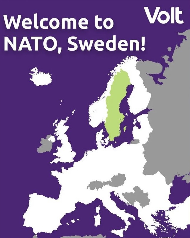 Låt oss tillsammans göra Östersjön säkrare! 🇩🇪🇪🇺🇸🇪 Last uns zusammen die Ostsee sicherer machen! #VOLT #baltic #nato #sverige #verteidigung #bundeswehr