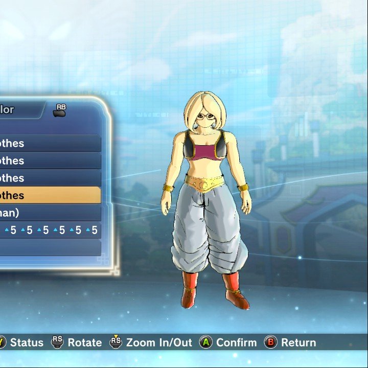 FUN FACT: The default Female Majin CAC outfit is just a colorable