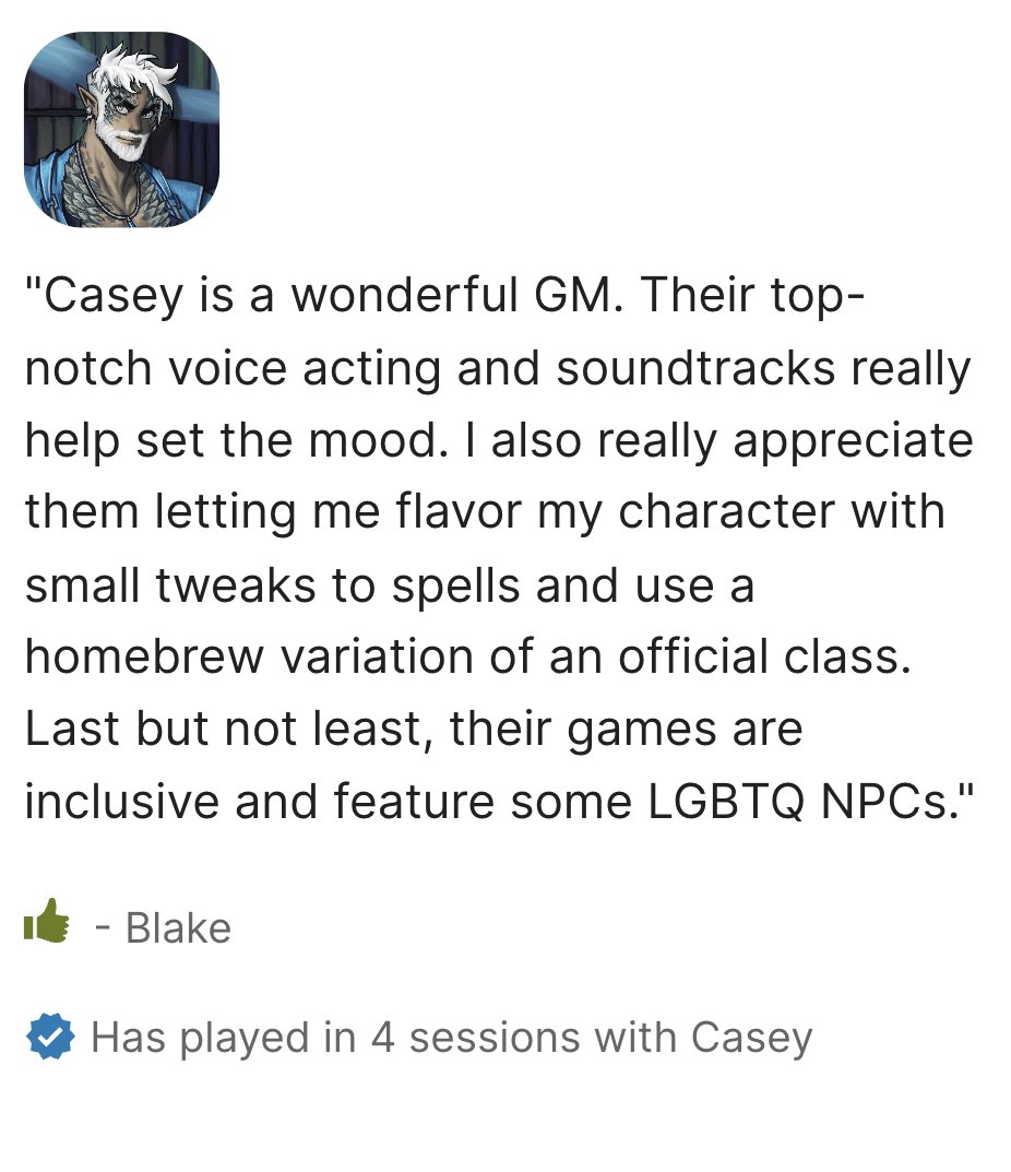 CleverCase's tweet image. Enjoy a pair of lovely reviews from new players at a Curse of Strahd table! #TTRPGCommunity #DnD5e