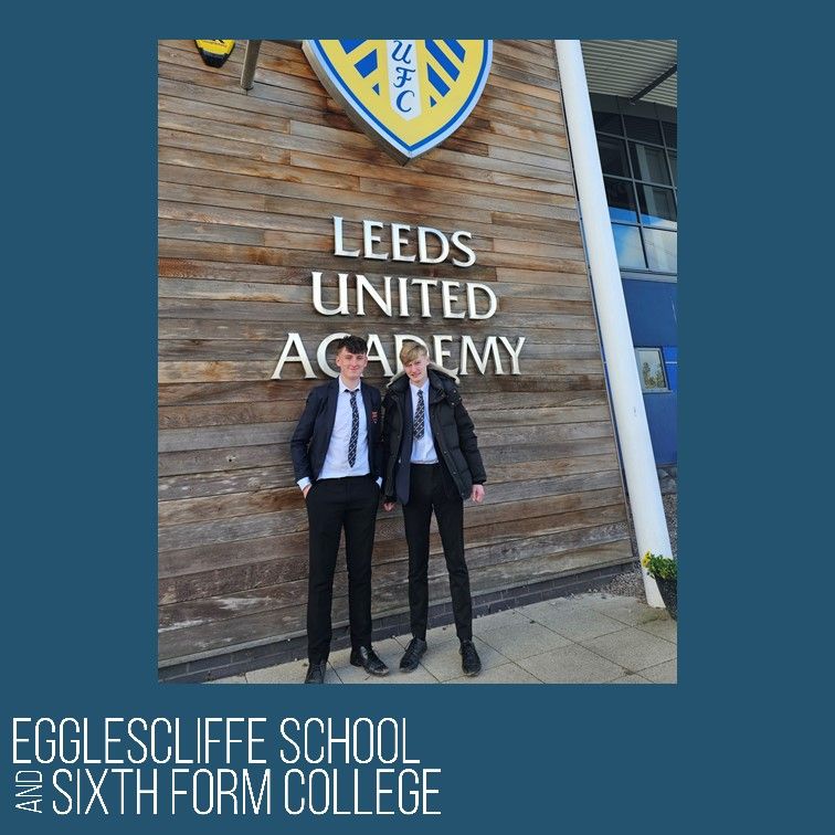 Well done to Liam V & Alex D in Year 11 who today pitched their business idea to Craig Dean Head of Youth recruitment @LeedsUnited FC & Lee Jamison from Insight7 Consulting Ltd, a leader in work for solutions for professional football. Thank you to Craig & Lee for the opportunity