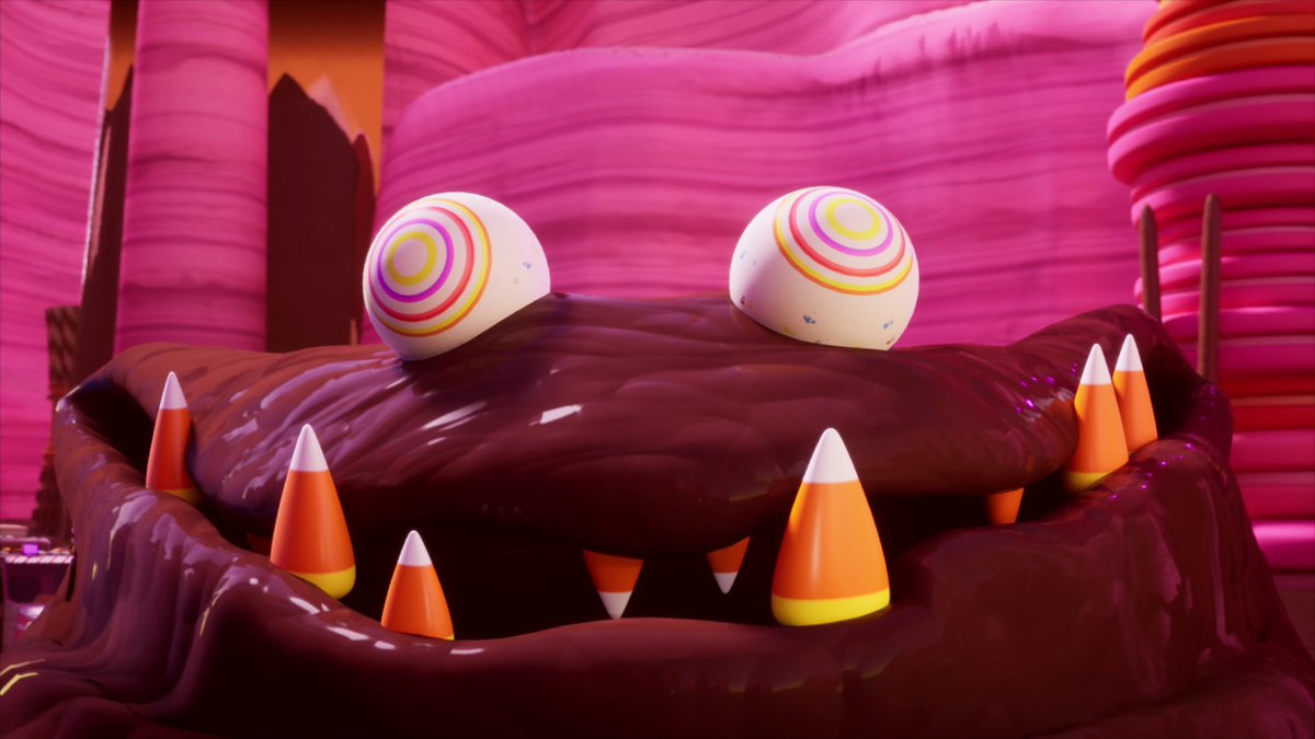 glitch_prod's tweet photo. this is fudge monster he's made out of fudge https://t.co/twXSv8iJW9
