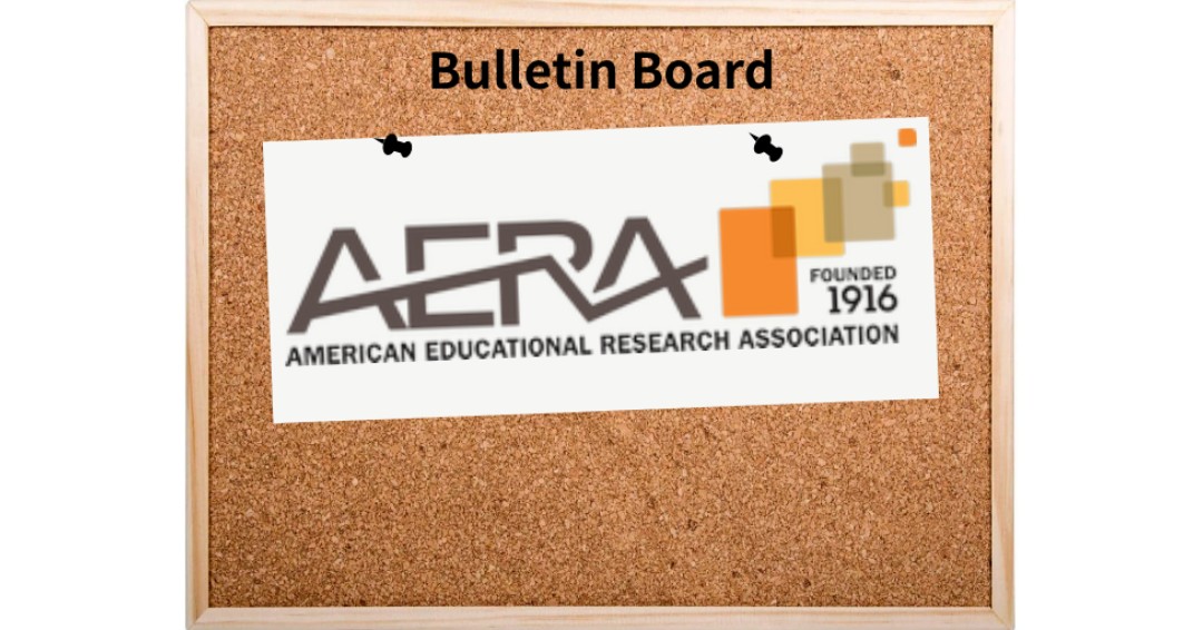 Join the AERA Annual Meeting! The 2024 meeting will challenge educators to work and think together in new ways and build new pathways towards the future of education. Learn more: ow.ly/pF4Y50I7Fi1