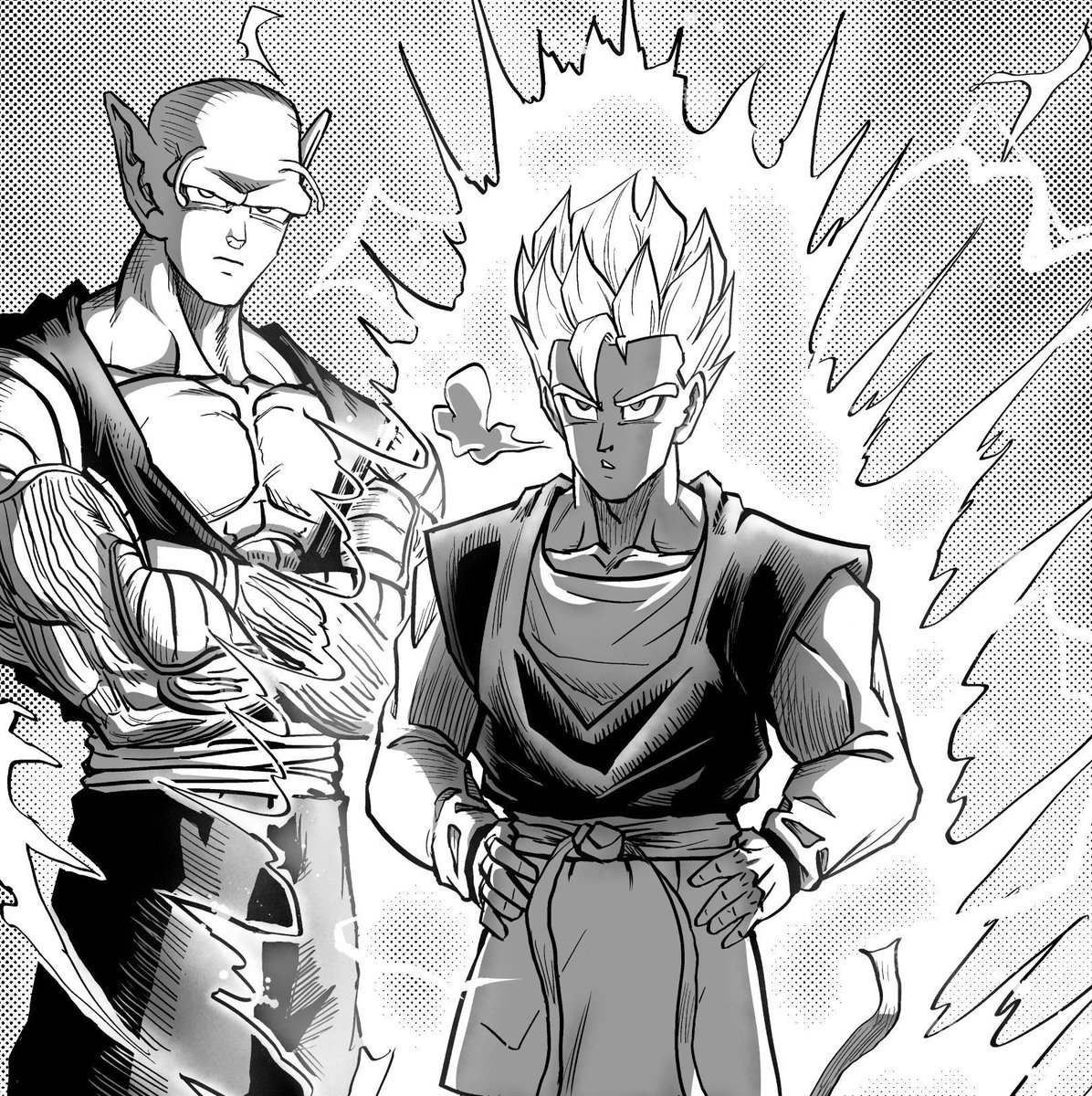 DBMultiverse's tweet photo. Show me what you got!

Read #Blancoverse by @frorenst on https://t.co/wlRwYHPdoQ 
#piccolo #songohan #gohan https://t.co/2SnE8omubB