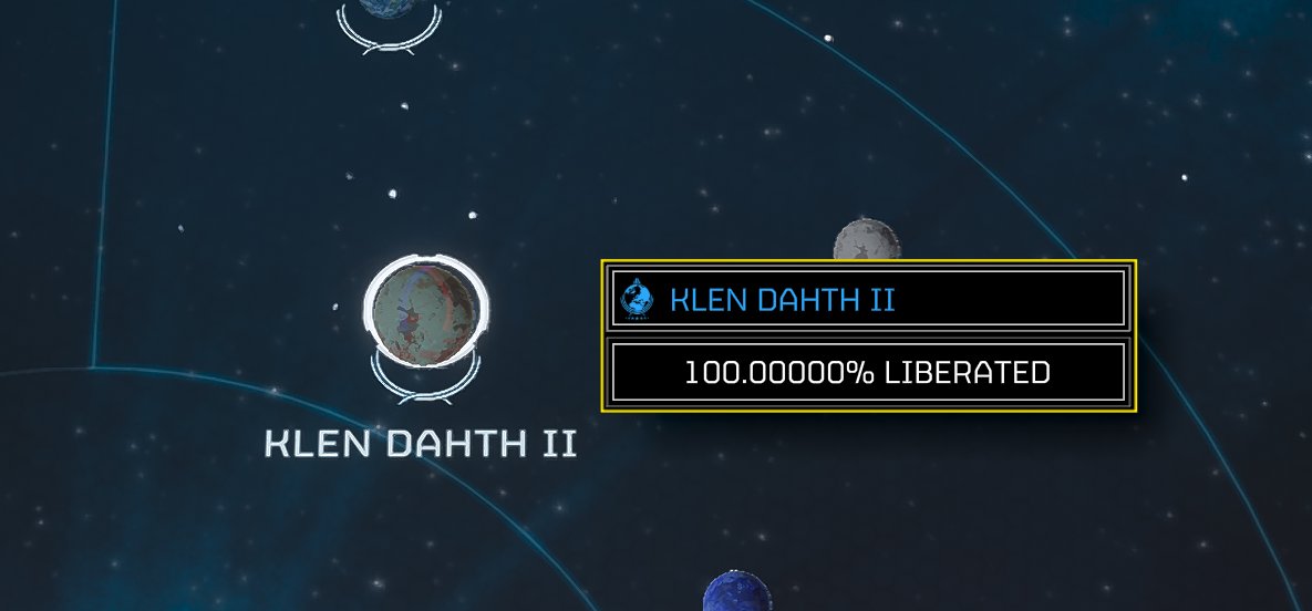 KaiGir's tweet photo. @helldivers2  Love that you put this in near Super Earth, just spotted it!! :P 

#StarshipTroopers #klendathu #klendahthII https://t.co/4WRSYoVqsm