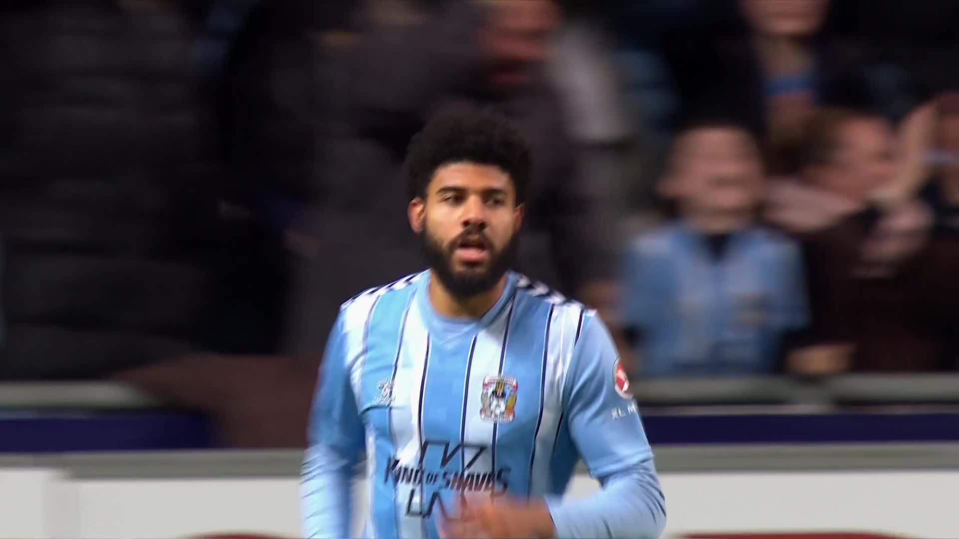 The assist 😮‍💨The finish 👌Ellis Simms bags an early goal for @Coventry_City#EmiratesFACup