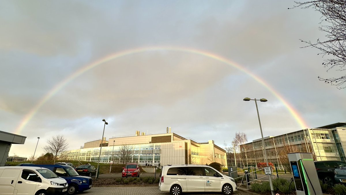 A good omen at the end of day 1 of the @CONEXS_NCL sandpit 🌈 Looking forward to more discussions tomorrow 🤩