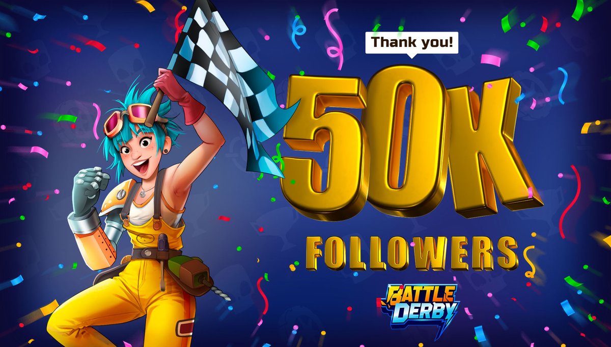 Thank you Racers for 50k followers! 

Huge thanks to all the fearless drivers who made this milestone possible! 🫶

The race against $BTC is soo on. 🏎️💥
