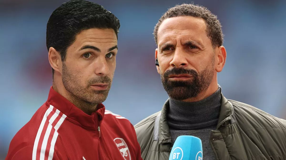 DeadlineDayLive's tweet image. 🗣️ Rio Ferdinand: "Mikel Arteta would leave Arsenal to join Man United, 100%"  

"No one is saying it’s happening but if Man United in a wild dream said, ‘do you know what, Erik ten Hag, thank you’ or Erik ten Hag has been poached by Bayern Munich, and he goes there, and then Man…